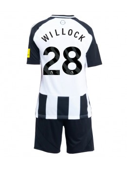 Newcastle United Joe Willock #28 Heimtrikotsatz für Kinder 2024-25 Kurzarm (+ Kurze Hosen)